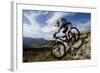 Rider in Action-inigocia-Framed Photographic Print