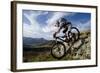 Rider in Action-inigocia-Framed Photographic Print