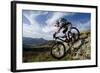 Rider in Action-inigocia-Framed Photographic Print