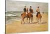 Rider on the Beach, 1923 (Oil on Canvas)-Max Liebermann-Stretched Canvas