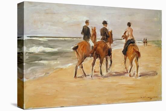 Rider on the Beach, 1923 (Oil on Canvas)-Max Liebermann-Stretched Canvas