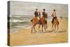 Rider on the Beach, 1923 (Oil on Canvas)-Max Liebermann-Stretched Canvas