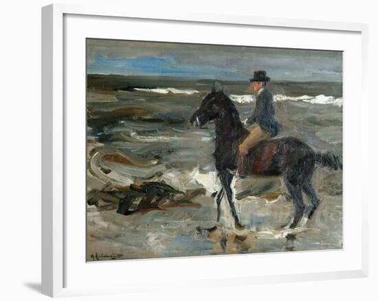 Rider on the Beach-Max Liebermann-Framed Giclee Print