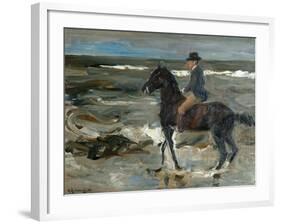 Rider on the Beach-Max Liebermann-Framed Giclee Print