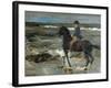 Rider on the Beach-Max Liebermann-Framed Giclee Print