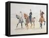 Riders, 1880S-Henri de Toulouse-Lautrec-Framed Stretched Canvas