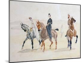 Riders, 1880S-Henri de Toulouse-Lautrec-Mounted Giclee Print