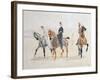 Riders, 1880S-Henri de Toulouse-Lautrec-Framed Giclee Print