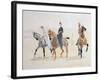 Riders, 1880S-Henri de Toulouse-Lautrec-Framed Giclee Print