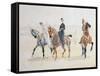 Riders, 1880S-Henri de Toulouse-Lautrec-Framed Stretched Canvas