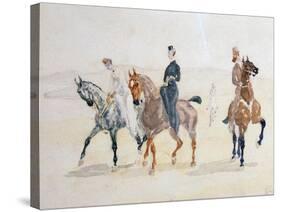 Riders, 1880S-Henri de Toulouse-Lautrec-Stretched Canvas