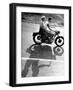 Riders Enjoying Motorcycle Riding Double-Loomis Dean-Framed Photographic Print