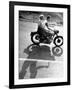 Riders Enjoying Motorcycle Riding Double-Loomis Dean-Framed Photographic Print