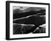 Riders Guiding their Horses Along the Shore as Mountainous Waves of High Tide Roll Shoreward-Margaret Bourke-White-Framed Photographic Print