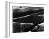 Riders Guiding their Horses Along the Shore as Mountainous Waves of High Tide Roll Shoreward-Margaret Bourke-White-Framed Photographic Print