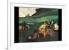 Riders in the Landscape-Edgar Degas-Framed Premium Giclee Print