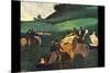 Riders in the Landscape-Edgar Degas-Mounted Premium Giclee Print