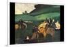 Riders in the Landscape-Edgar Degas-Framed Art Print