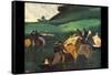 Riders in the Landscape-Edgar Degas-Framed Stretched Canvas