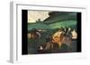 Riders in the Landscape-Edgar Degas-Framed Art Print