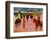 Riders on the Beach, 1902-Paul Gauguin-Framed Giclee Print