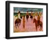 Riders on the Beach, 1902-Paul Gauguin-Framed Giclee Print