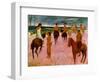 Riders on the Beach, 1902-Paul Gauguin-Framed Giclee Print