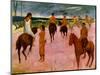 Riders on the Beach, 1902-Paul Gauguin-Mounted Giclee Print