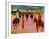 Riders on the Beach, 1902-Paul Gauguin-Framed Giclee Print