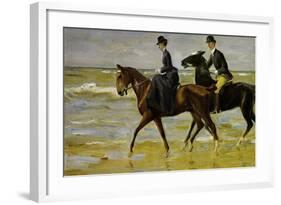 Riders on the Beach, 1903-Max Liebermann-Framed Giclee Print