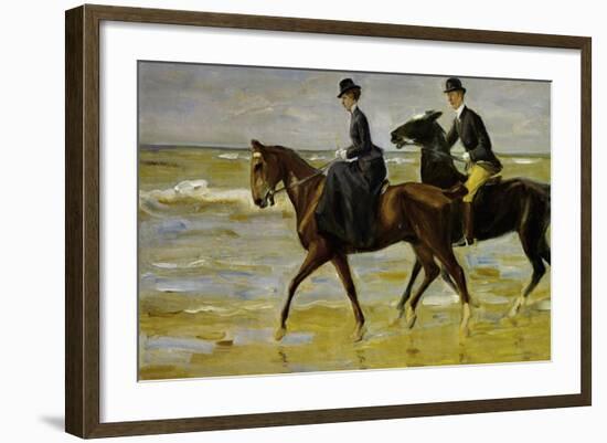 Riders on the Beach, 1903-Max Liebermann-Framed Giclee Print