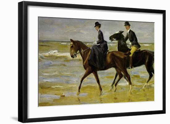 Riders on the Beach, 1903-Max Liebermann-Framed Giclee Print