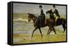 Riders on the Beach, 1903-Max Liebermann-Framed Stretched Canvas