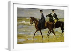 Riders on the Beach, 1903-Max Liebermann-Framed Giclee Print