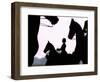 Riders Practice Their Skills-null-Framed Photographic Print