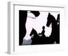 Riders Practice Their Skills-null-Framed Photographic Print