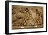 Riders Preparing to Form a Procession, from the Far West Slab of the North Frieze, 477-432 BC-null-Framed Giclee Print