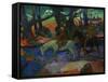 Riders-Paul Gauguin-Framed Stretched Canvas