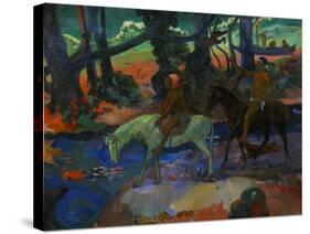 Riders-Paul Gauguin-Stretched Canvas