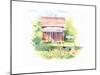 Ridgefield Cottage-Gwendolyn Babbitt-Mounted Art Print