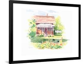 Ridgefield Cottage-Gwendolyn Babbitt-Framed Art Print