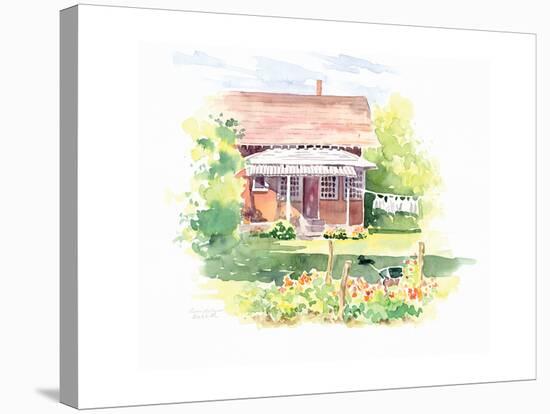 Ridgefield Cottage-Gwendolyn Babbitt-Stretched Canvas