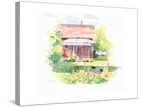 Ridgefield Cottage-Gwendolyn Babbitt-Stretched Canvas