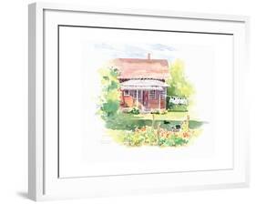 Ridgefield Cottage-Gwendolyn Babbitt-Framed Art Print