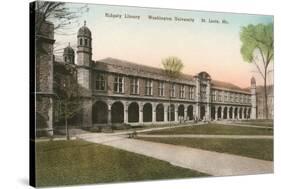 Ridgely Library, Washington Universitiy, St. Louis-null-Stretched Canvas