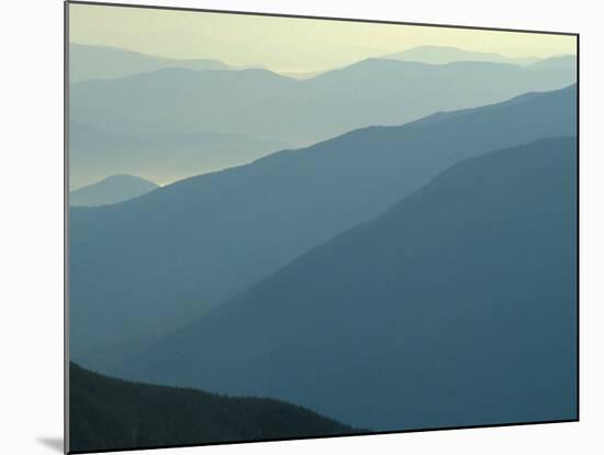 Ridges of the Carter Range from Lion Head, White Mountains National Forest, New Hampshire, USA-Jerry & Marcy Monkman-Mounted Photographic Print