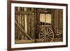 Ridgway Colorado, historic Centennial Ranch Barn built in 1994 by Vince Kotny-null-Framed Photographic Print