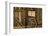 Ridgway Colorado, historic Centennial Ranch Barn built in 1994 by Vince Kotny-null-Framed Photographic Print