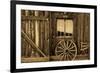 Ridgway Colorado, historic Centennial Ranch Barn built in 1994 by Vince Kotny-null-Framed Premium Photographic Print