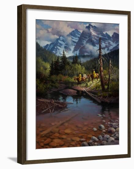 Ridin' the High Country-Jack Sorenson-Framed Art Print